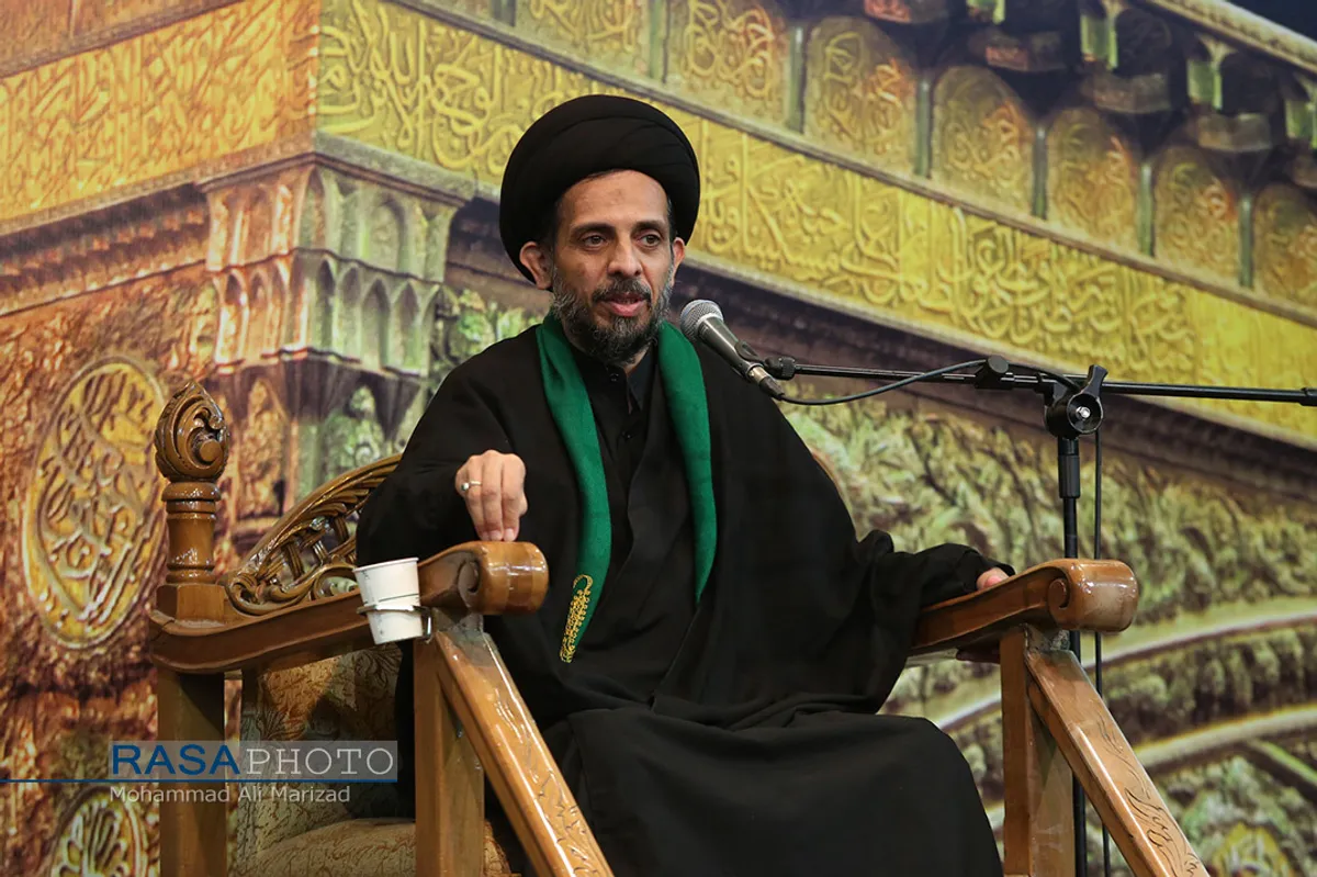 حجت الاسلام والمسلمسن ضیائی | مراسم عزاداری دهه سوم ماه سفر در حسینیه آیت الله شاهرودی در مشهد