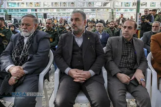 مراسم میهمانی لاله&zwnj;ها در گلزار شهدای علی بن جعفر (ع) قم