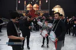 دسته عزاداری روز شهادت حضرت امام جواد الائمه (علیه&zwnj;السلام) با حضور ستاندار قم