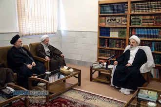 دیدار&zwnj;های ریاست سازمان فرهنگی آستان قدس رضوی با مراجع معظم تقلید