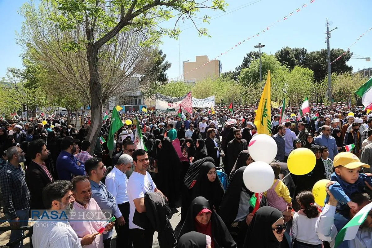 راهپیمایی باشکوه روز قدس در قم