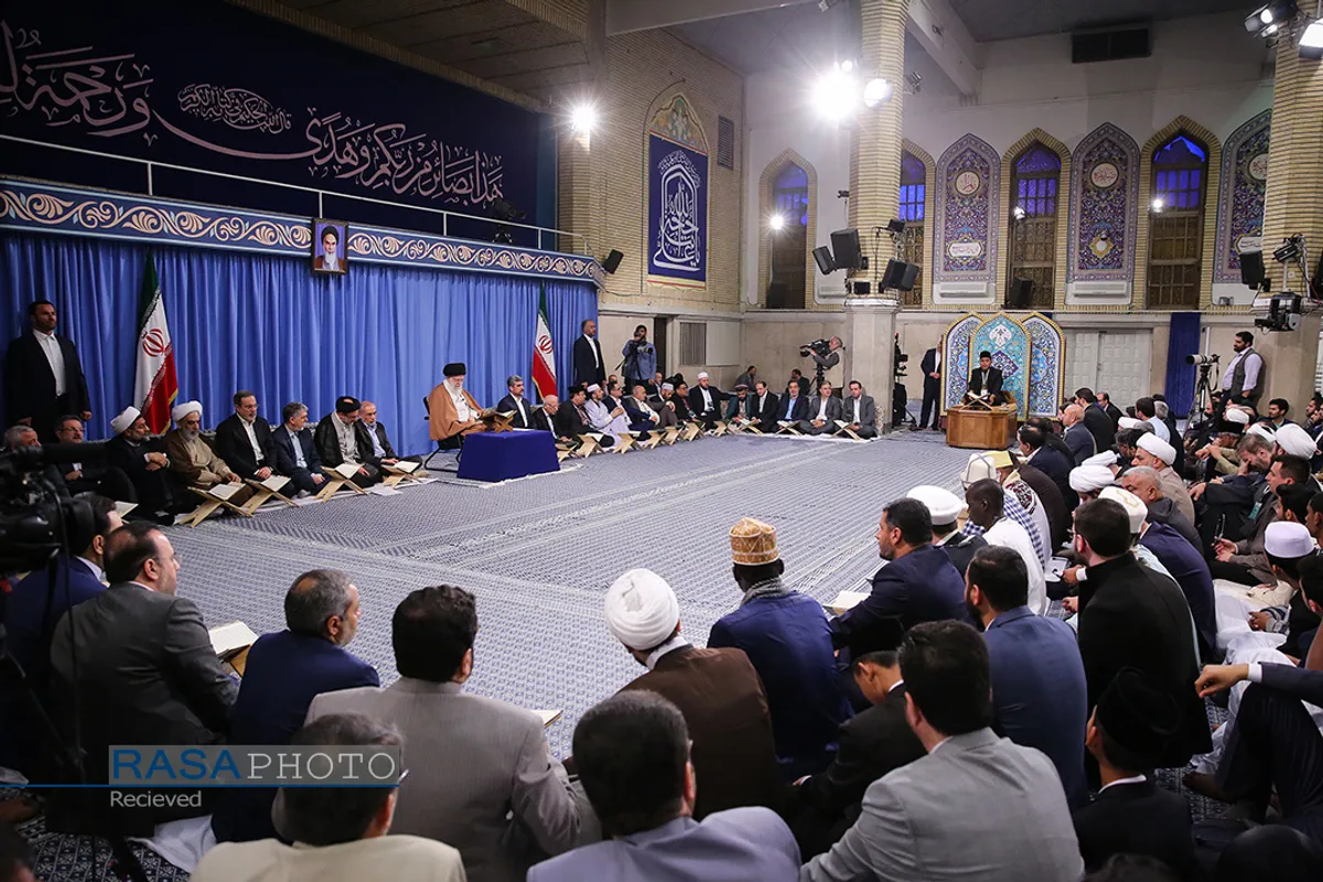 دیدار شرکت&zwnj;کنندگان در مسابقات بین&zwnj;المللی قرآن با رهبر انقلاب