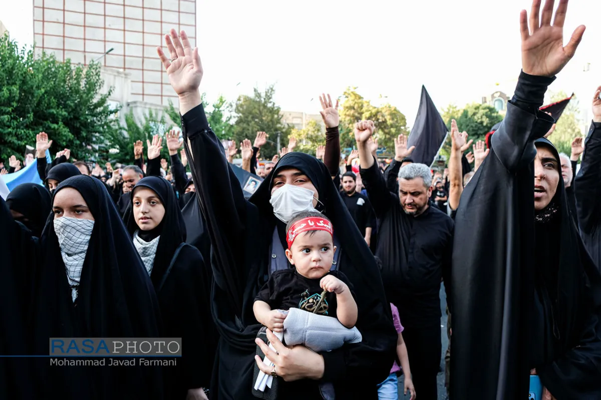تجمع ضد صهیونیستی مردم تهران در میدان فلسطین