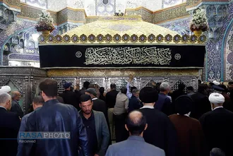 حرم کریمه اهلبیت (س) در روز شهادت حضرت زهرا (سلام&zwnj;الله&zwnj;علیها)