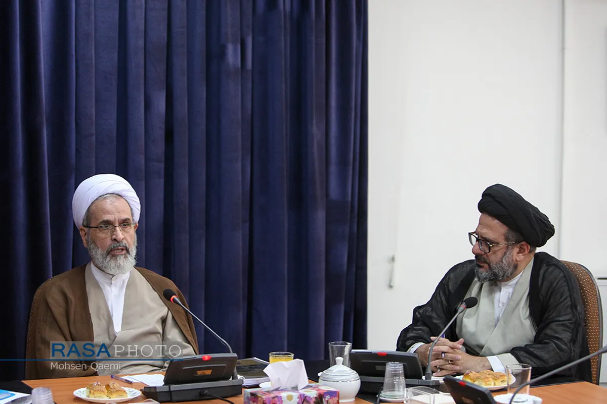 دیدار مدیرعامل و مسئولین خبرگزاری رسا با آیت الله اعرافی