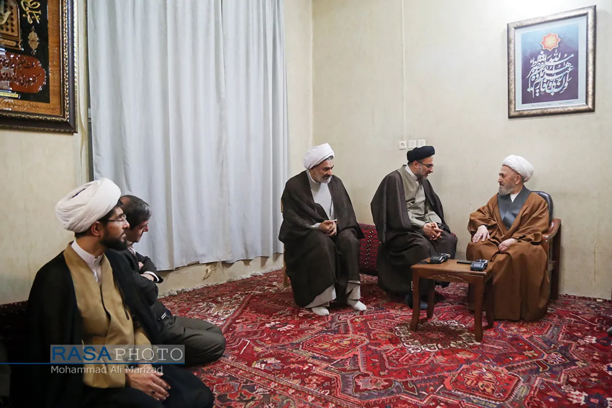 دیدار رییس سازمان اوقاف و امور خیریه کل کشور با مراجع تقلید و علما