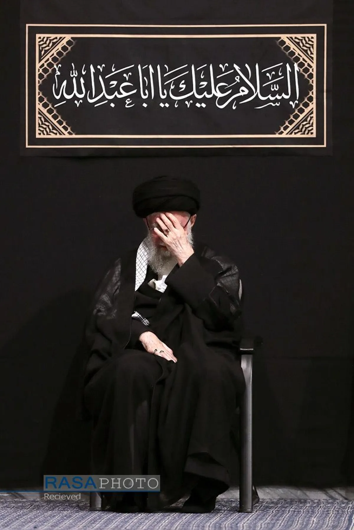 دومین شب مراسم عزاداری حضرت اباعبدالله الحسین (علیه&zwnj;السلام) با حضور رهبر انقلاب