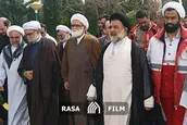بازدید نماینده مقام معظم رهبری از پلدختر