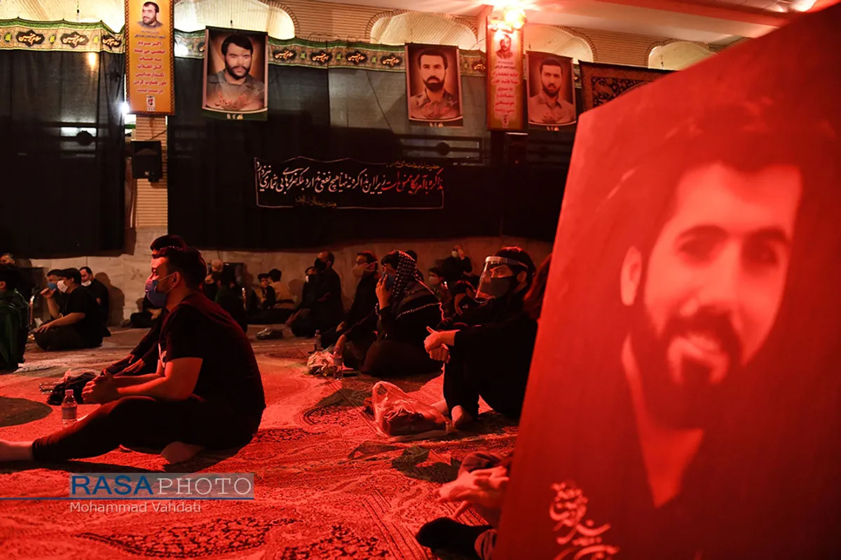 عزاداری هیأت رزمندگان اسلام قم
