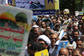 به سوی قدس | راهپیمایی روز جهانی قدس در بیرجند