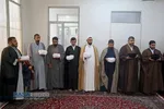عمامه گذاری طلاب در روز میلاد حضرت امیر المومنین علیه السلام