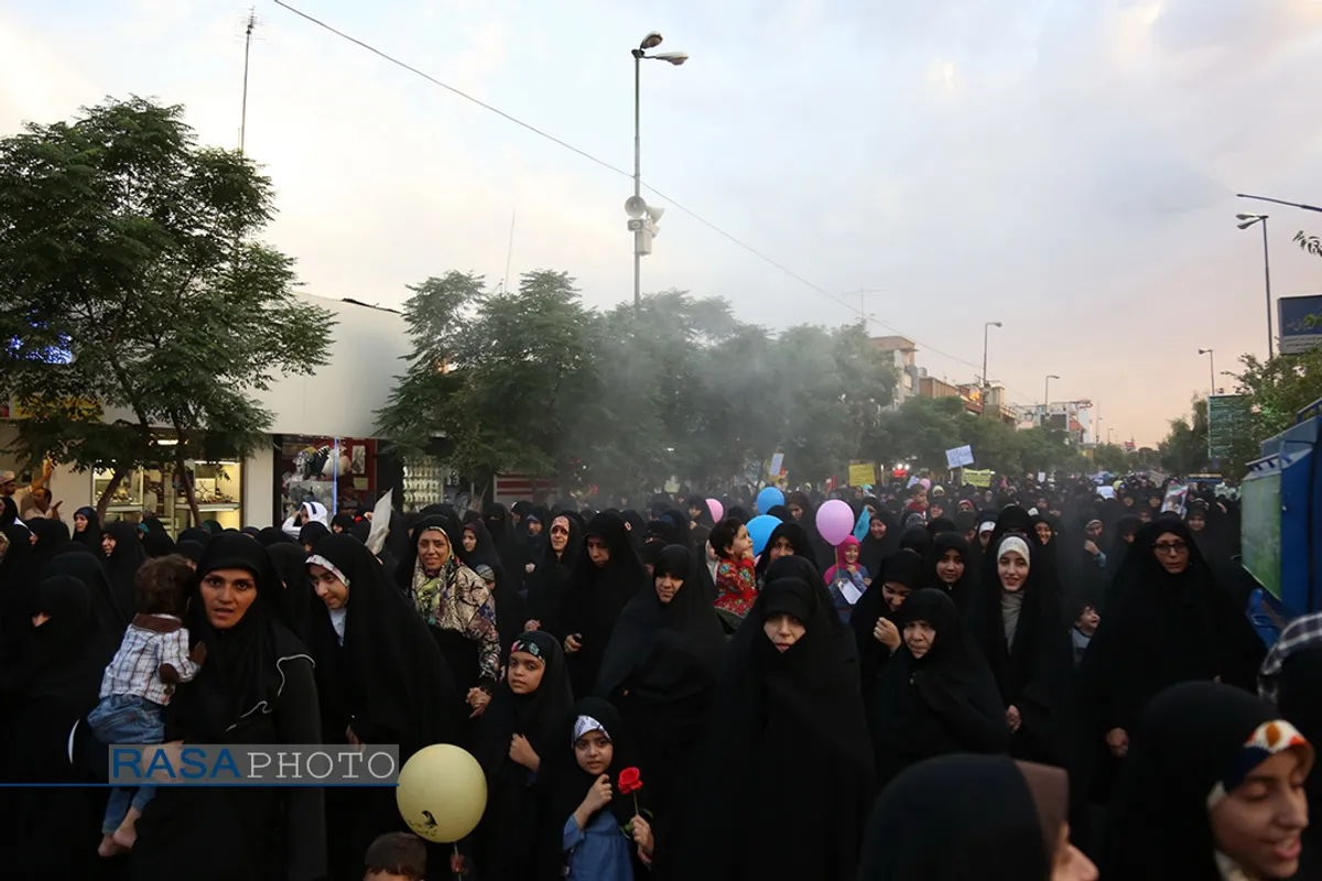 تجمع و راهپیمایی بزرگ عفاف و حجاب در قم