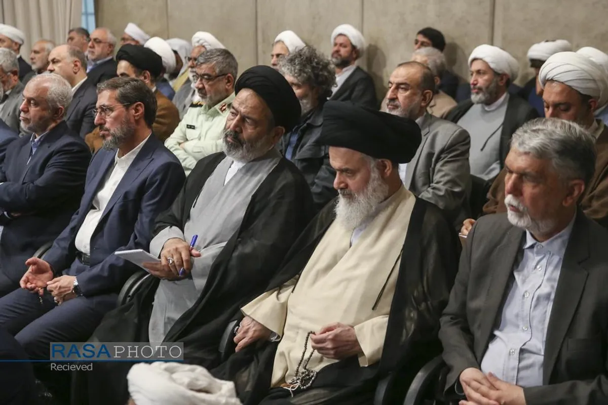 دیدار کارگزاران حج با رهبر معظم انقلاب