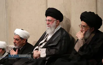 مراسم بزرگداشت رئیس&zwnj;جمهور شهید و همراهان گرامی ایشان با حضور رهبر انقلاب