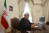 پیام تبریک رییس جمهور به آیت الله آملی لاریجانی