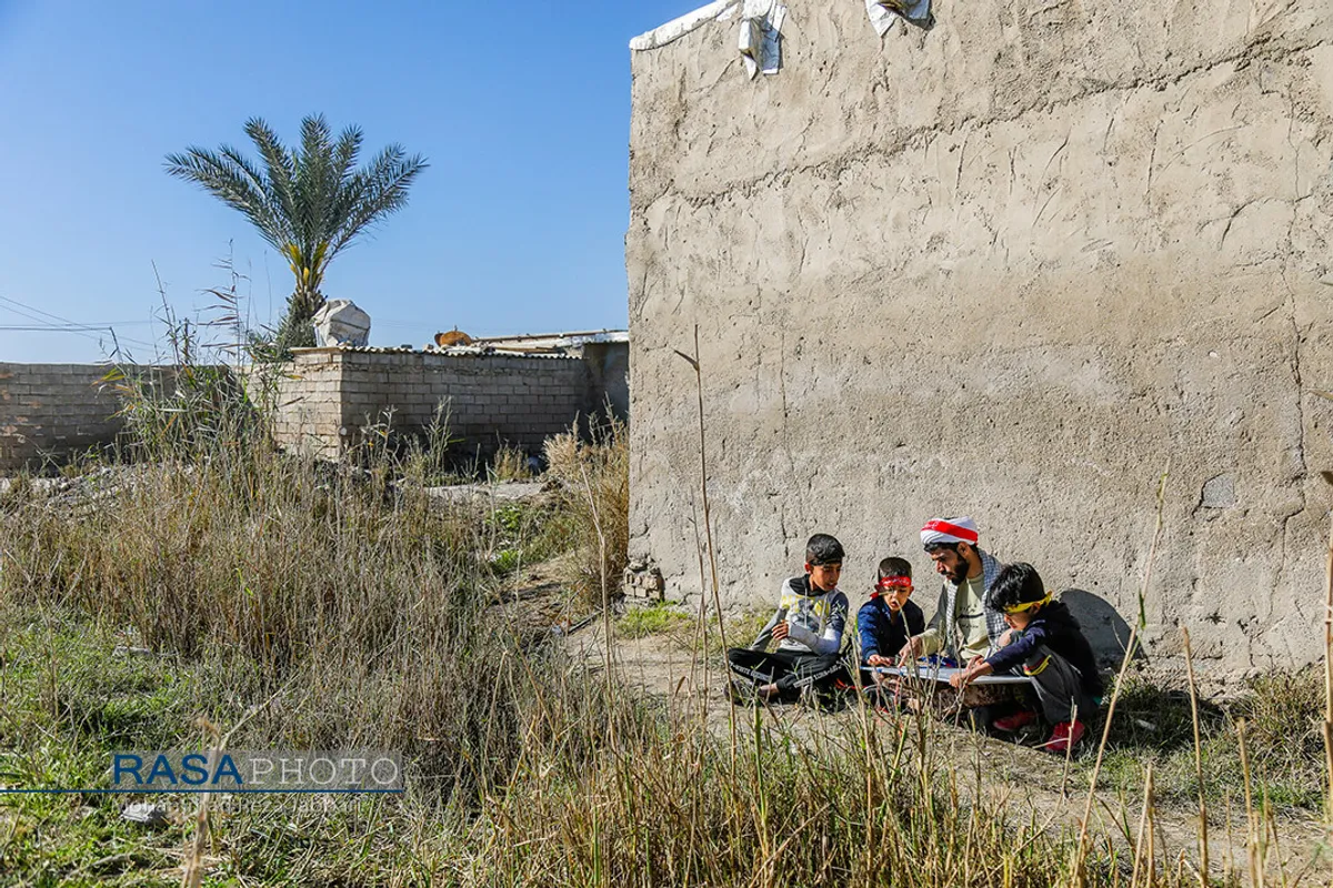 اردوی جهادی طلاب و بسیجیان قم در شهر بندر امام خمینی (سربندر)&lrm;&lrm;
