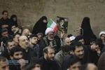 مراسم وداع با پیکر ۸ شهید حملات آمریکایی صهیونیستی اخیر به شهر مقدس قم
