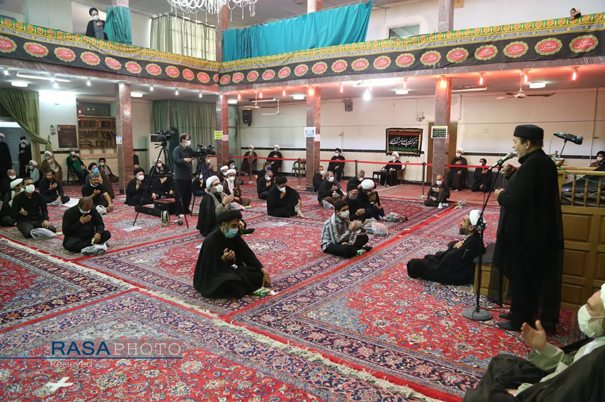 مراسم عزای تاسوعا و عاشورای حسینی با حضور حضرت آیت الله مکارم شیرازی
