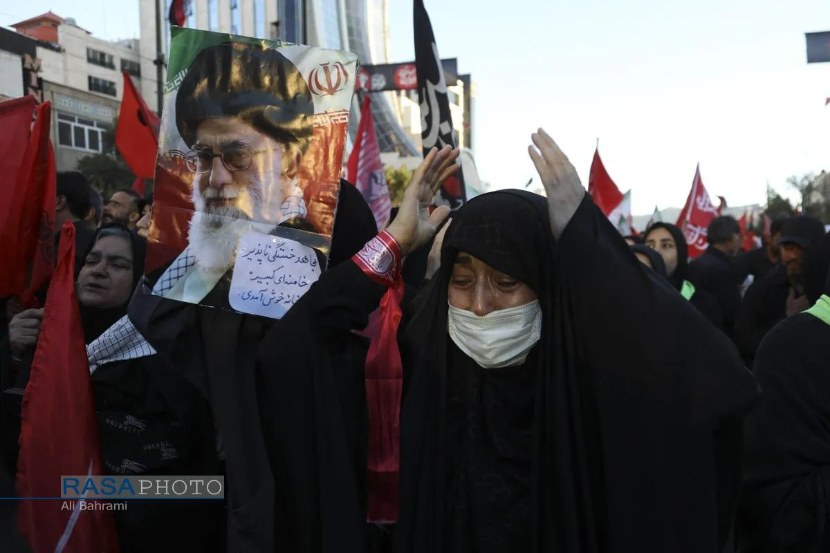 قیام خراسان در تشییع میلیونی رهبر شهید انقلاب اسلامی