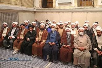 دیدار جمعی از مبلغان و طلاب حوزه&zwnj;های علمیه سراسر کشور