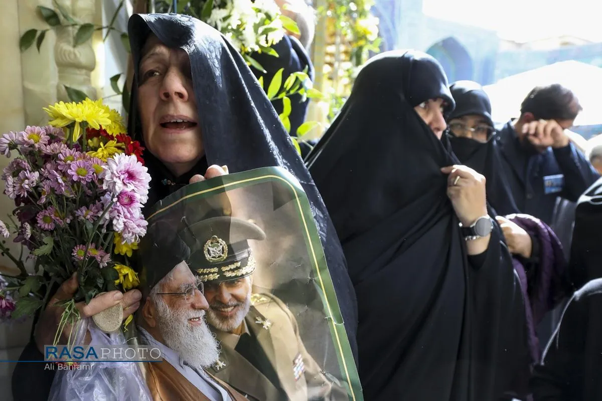 تشییع سپهبد شهید سید عبدالرحیم موسوی در قم