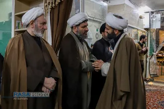 مراسم ختم مرحوم حجت الاسلام سقای بی&zwnj;ریا در قم