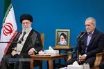 نخستین دیدار هیئت دولت چهاردهم با رهبر انقلاب