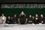 آخرین شب مراسم عزاداری حضرت اباعبدالله الحسین (علیه&zwnj;السلام) با حضور مقام معظم رهبری