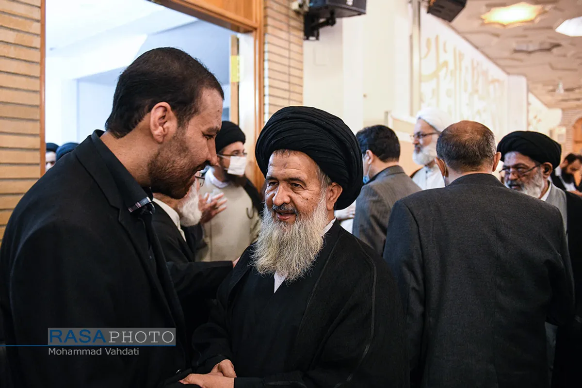 مراسم چهلمین روز ارتحال آیت الله علوی گرگانی