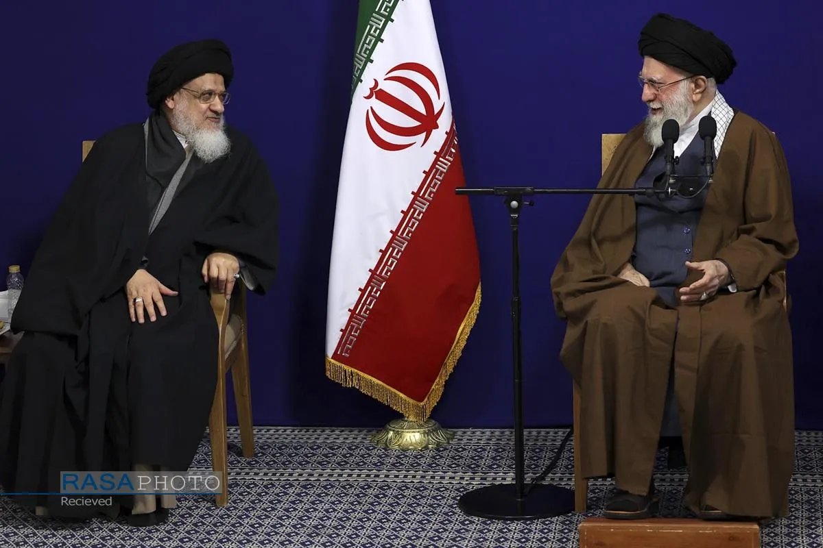 دیدار اعضای ستاد برگزاری کنگره بزرگداشت آیت&zwnj;الله میلانی با رهبر معظم انقلاب
