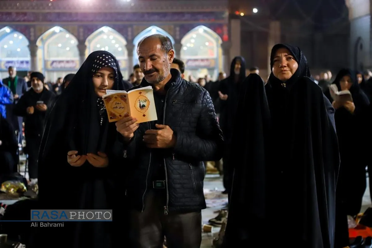 احیای شب ۲۱ ماه مبارک رمضان در مسجد مقدس جمکران