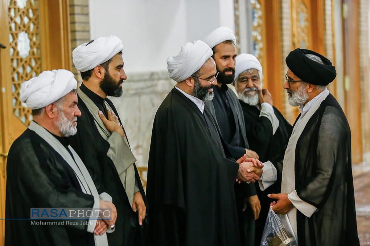 مراسم چهلمین روز شهادت آیت الله سلیمانی