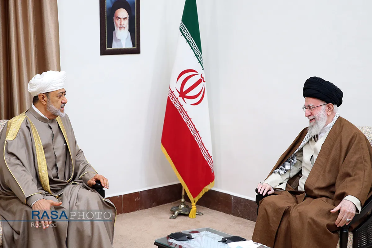 دیدار سلطان عمان با مقام معظم رهبری