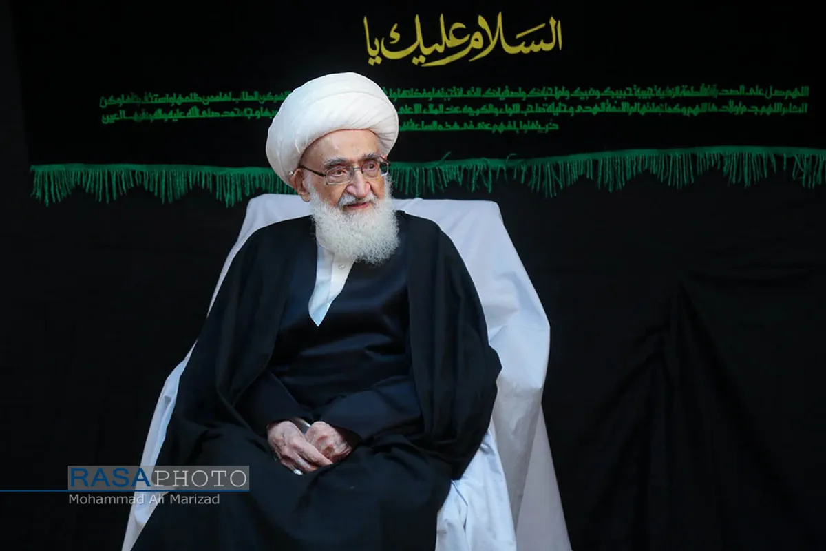 دیدار معاون سازمان اوقاف با حضرات آیات نوری همدانی و علوی گرگانی