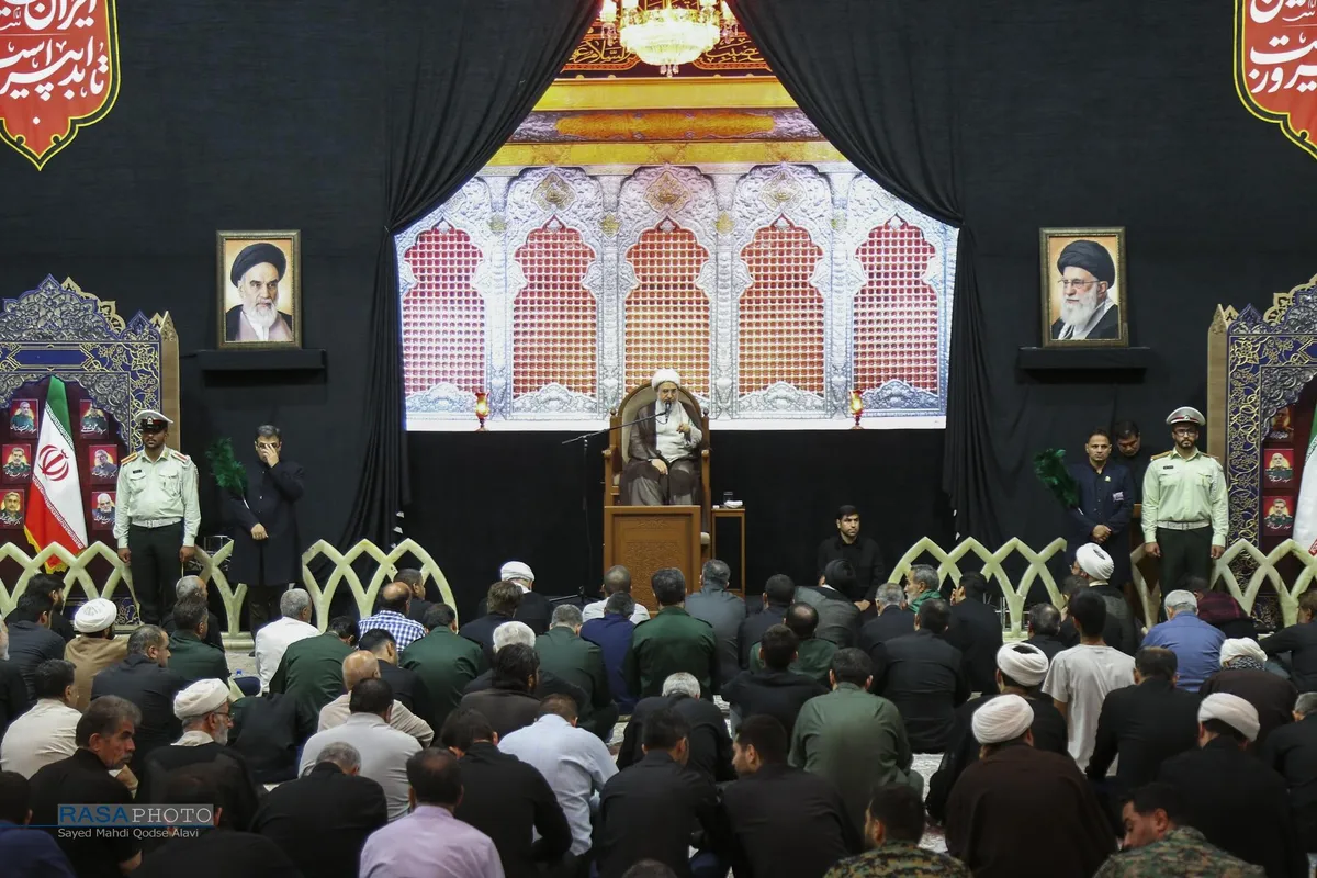گرامیداشت شهدای اقتدار و امنیت فراجا و جنگ تحمیلی رژیم صهیونیستی