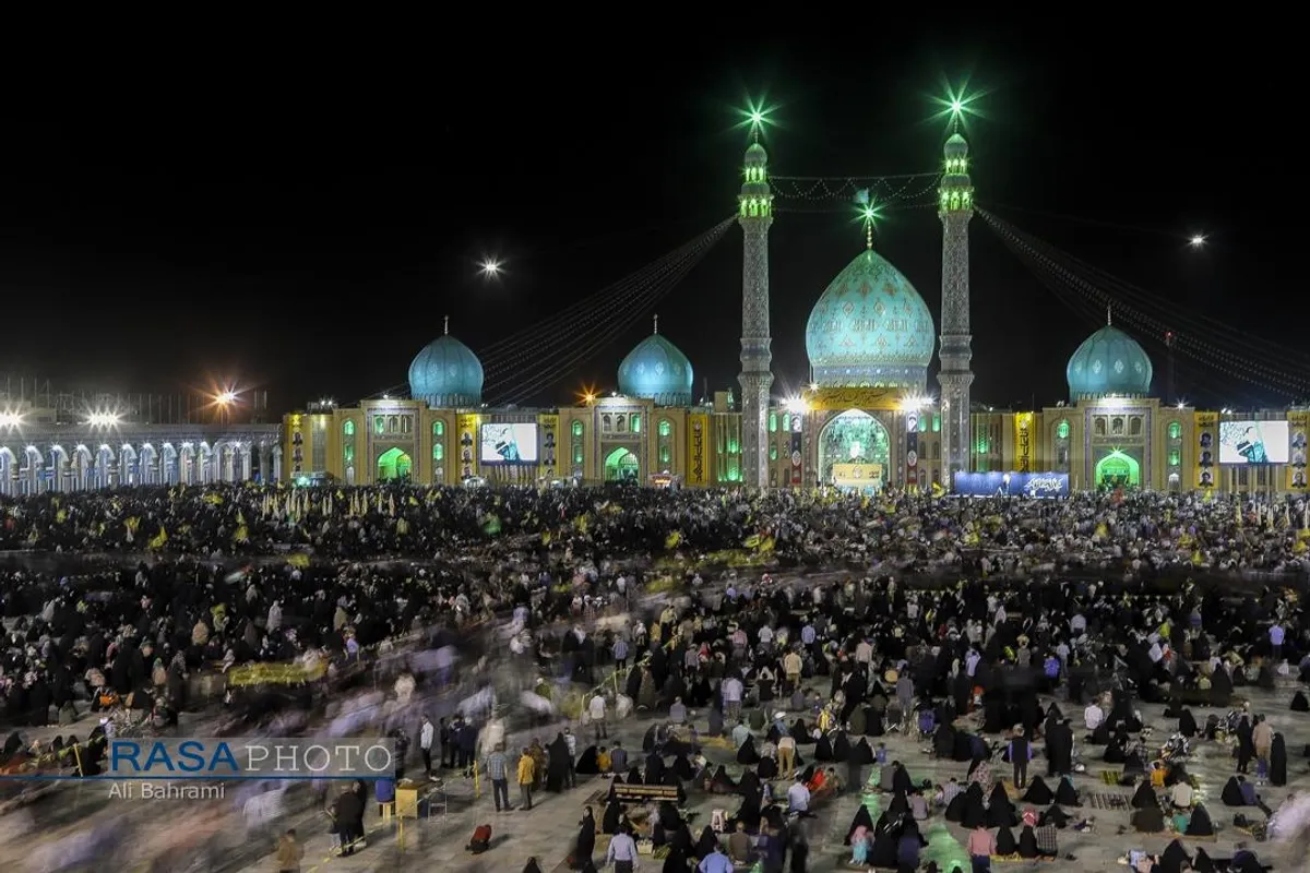 اجتماع بزرگ مردمی انا علی العهد
