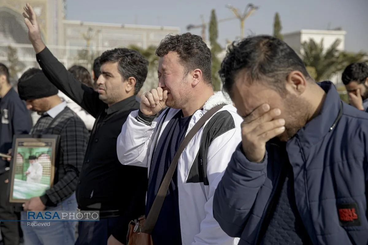 مجلس عزای شهادت رهبر معظم انقلاب (ره) در حرم مطهر رضوی