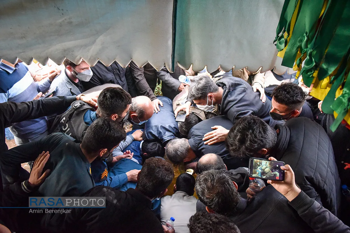 تشییع پیکر شهید علی&zwnj;اکبر رنجبر در شیراز&lrm;&lrm;