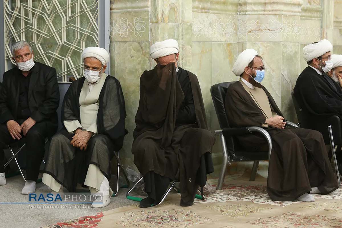 مراسم بزرگداشت آیت الله فیضی در قم