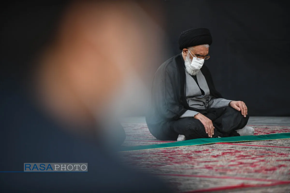 مراسم تعویض پرچم حرم حضرت معصومه (سلام الله علیها) در شب اول محرم ۱۴۴۴