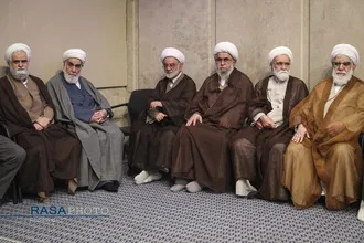 دیدار کارگزاران حج با رهبر معظم انقلاب